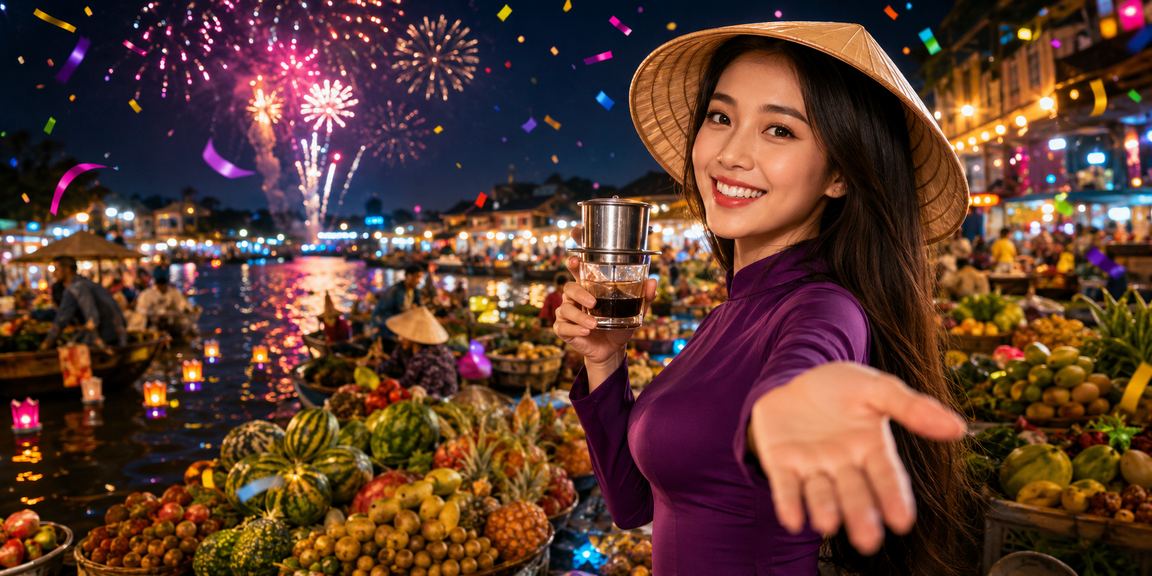 Người dùng tại vùng Mekong mở ứng dụng cá cược trên điện thoại bên ly cà phê buổi sáng