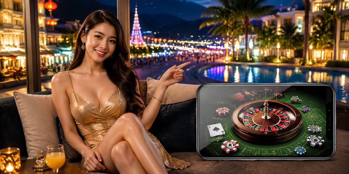 Màn hình giao diện đặt cược casino và thể thao trực tuyến phổ biến tại Việt Nam với bố cục rõ ràng
